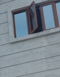 Residential uPVC door installation project by MG Windows and Doors, Coimbatore